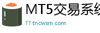 MT5交易系统开发